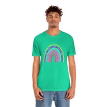 Load image into Gallery viewer, Neon Rainbow: Unisex Jersey Short Sleeve Tee
