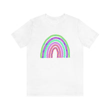 Load image into Gallery viewer, Neon Rainbow: Unisex Jersey Short Sleeve Tee
