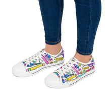 Load image into Gallery viewer, Art Supplies Women&#39;s Low Top Sneakers

