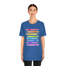 Load image into Gallery viewer, Mantra Pencils: Unisex Jersey Short Sleeve Tee
