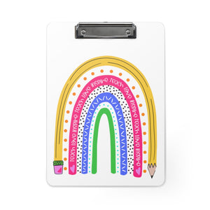 Teach Rainbow Clipboard