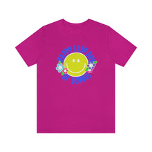 Load image into Gallery viewer, Happy Last Day of School Smilie! Unisex Jersey Short Sleeve Tee

