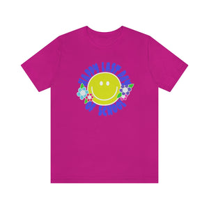 Happy Last Day of School Smilie! Unisex Jersey Short Sleeve Tee
