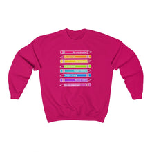 Load image into Gallery viewer, Mantra. Pencils: Unisex Heavy Blend™ Crewneck Sweatshirt
