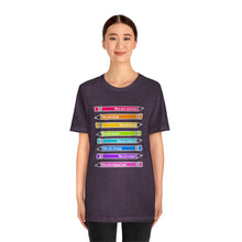 Load image into Gallery viewer, Mantra Pencils: Unisex Jersey Short Sleeve Tee
