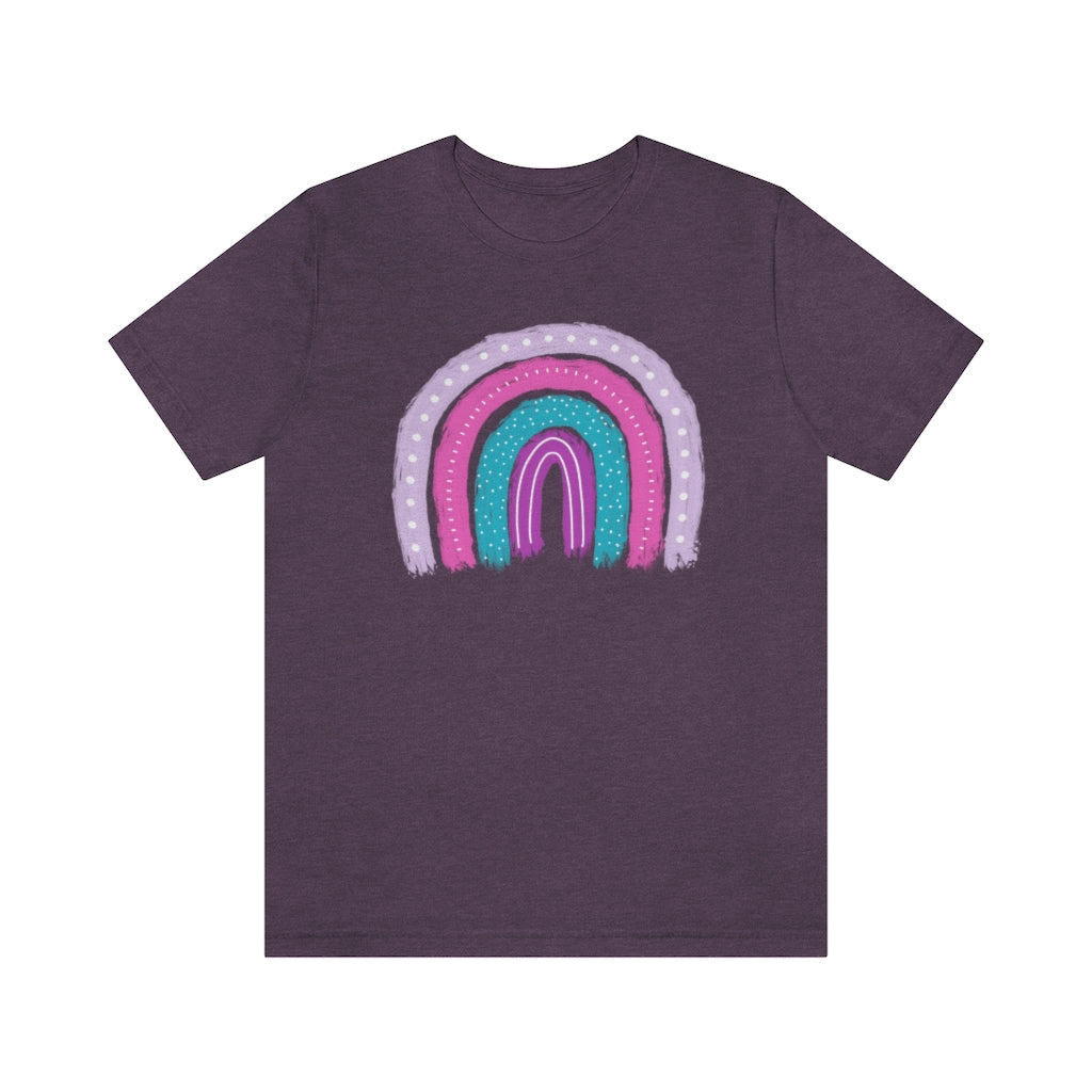 Rainbow: Unisex Jersey Short Sleeve Tee