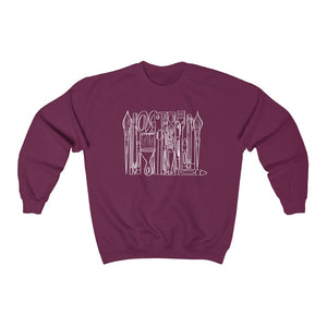 Art Supplies; Unisex Heavy Blend™ Crewneck Sweatshirt