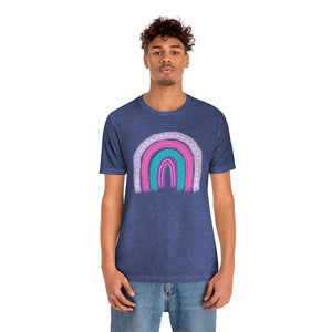 Rainbow: Unisex Jersey Short Sleeve Tee