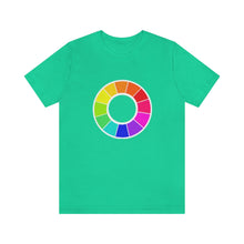 Load image into Gallery viewer, Color Wheel: Unisex Jersey Short Sleeve Tee
