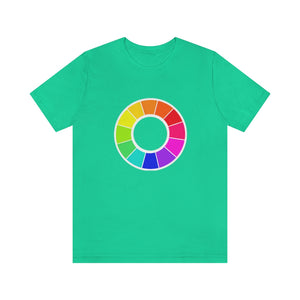 Color Wheel: Unisex Jersey Short Sleeve Tee