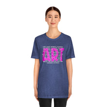 Load image into Gallery viewer, Art Career Pink Unisex Jersey Short Sleeve Tee
