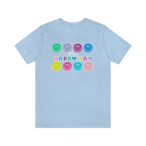 Oh, Happy Day Smiles! Unisex Jersey Short Sleeve Tee