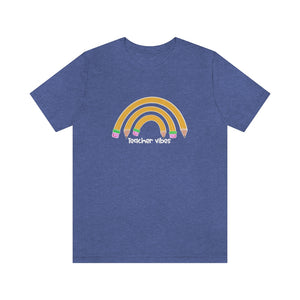 Pencil Rainbow Teacher