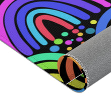 Load image into Gallery viewer, Black Rainbows Area Rugs
