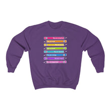 Load image into Gallery viewer, Mantra. Pencils: Unisex Heavy Blend™ Crewneck Sweatshirt
