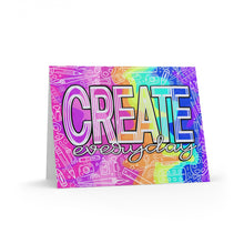 Load image into Gallery viewer, Create Everyday:Greeting cards (8 pcs)
