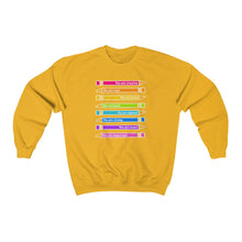 Load image into Gallery viewer, Mantra. Pencils: Unisex Heavy Blend™ Crewneck Sweatshirt

