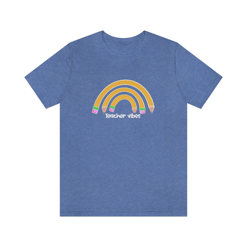 Pencil Rainbow Teacher
