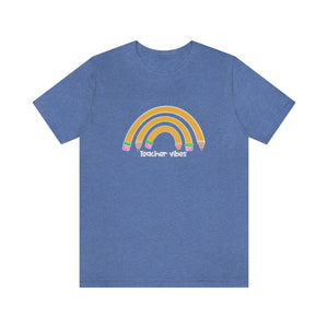 Pencil Rainbow Teacher