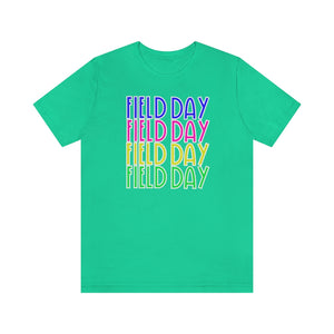 Field Day x4! Unisex Jersey Short Sleeve Tee