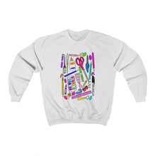 Load image into Gallery viewer, Art Supplies: Unisex Heavy Blend™ Crewneck Sweatshirt
