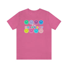 Load image into Gallery viewer, Oh, Happy Day Smiles! Unisex Jersey Short Sleeve Tee
