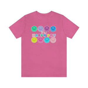 Oh, Happy Day Smiles! Unisex Jersey Short Sleeve Tee