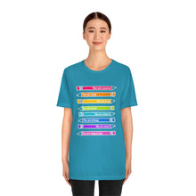 Load image into Gallery viewer, Mantra Pencils: Unisex Jersey Short Sleeve Tee
