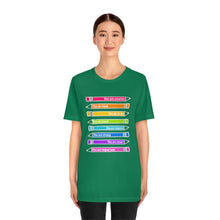 Load image into Gallery viewer, Mantra Pencils: Unisex Jersey Short Sleeve Tee
