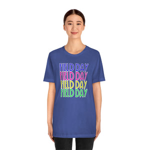 Field Day x4! Unisex Jersey Short Sleeve Tee
