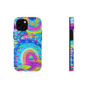 Blue Rainbow Phone Case