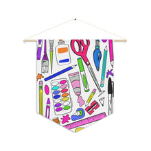 Load image into Gallery viewer, Art Supplies Pennant

