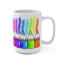 Load image into Gallery viewer, Colored Pencils Mug 15oz
