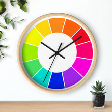 Load image into Gallery viewer, Color Wheel: Wall clock

