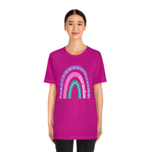 Load image into Gallery viewer, Art Teacher Rainbow: Unisex Jersey Short Sleeve Tee
