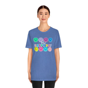 Oh, Happy Day Smiles! Unisex Jersey Short Sleeve Tee