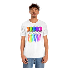 Load image into Gallery viewer, Rainbow Color Pencils: Unisex Jersey Short Sleeve Tee
