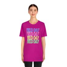 Load image into Gallery viewer, Field Day x4! Unisex Jersey Short Sleeve Tee
