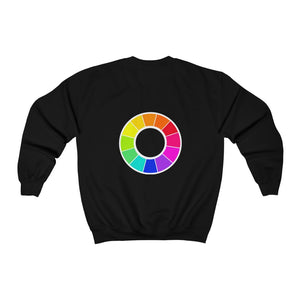 Color Wheel: Unisex Heavy Blend™ Crewneck Sweatshirt