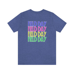 Field Day x4! Unisex Jersey Short Sleeve Tee
