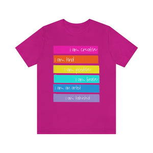Mantra Shirt: Unisex Jersey Short Sleeve Tee