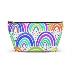 Rainbow Accessory Pouch w T-bottom