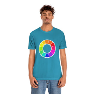 Color Wheel: Unisex Jersey Short Sleeve Tee