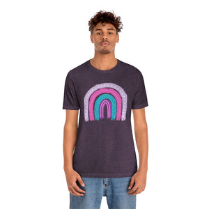 Rainbow: Unisex Jersey Short Sleeve Tee
