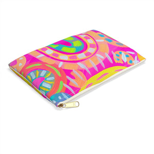 Pink Rainbows Accessory Pouch