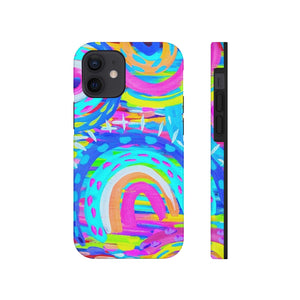 Blue Rainbow Phone Case